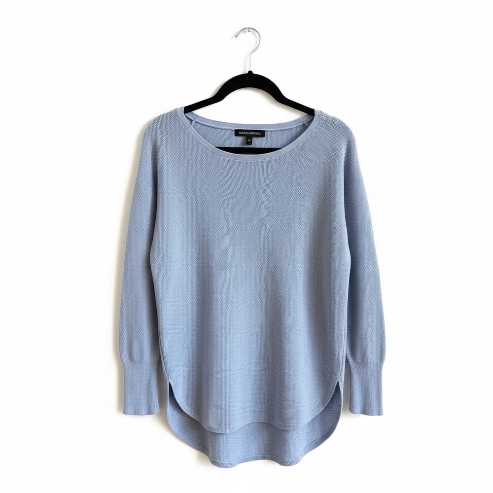 2/$30 - Banana Republic Soft Blue Merino Wool Blend Crew Neck Sweater SM